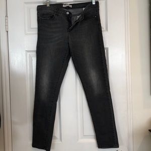 Banana Republic grey skinny jeans